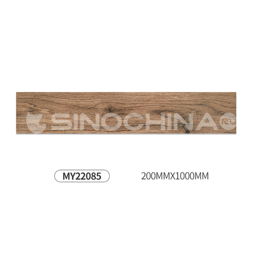 Nordic All Porcelain Wood Grain Brick Living Room Balcony Floor Tile-MY22085 200mm*1000mm